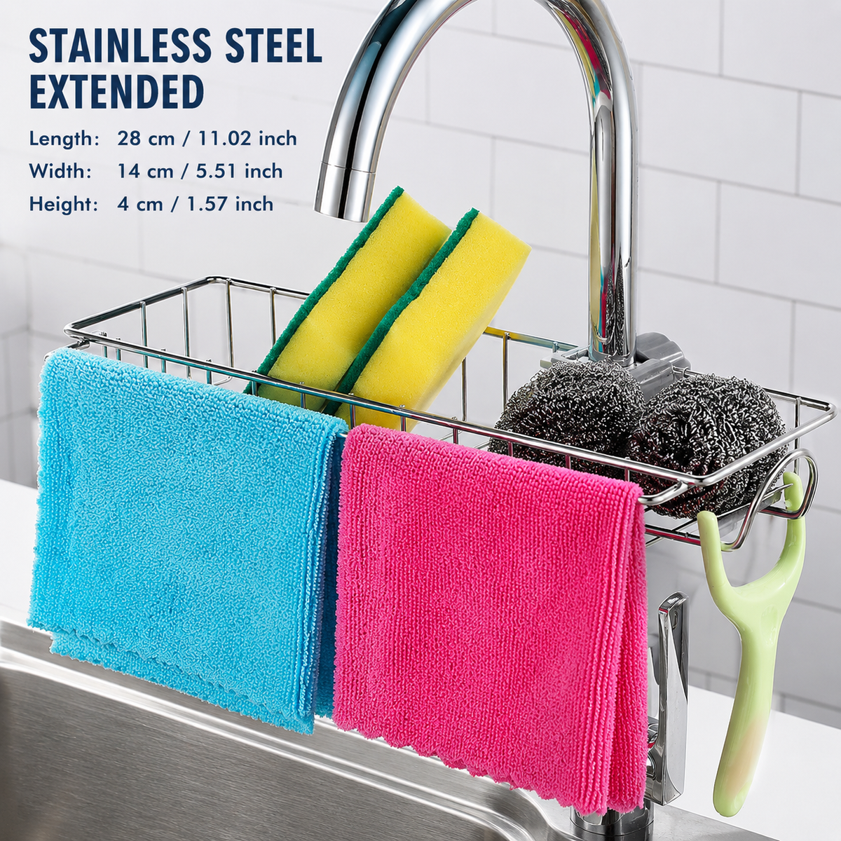 Christmas Hot Sale-50% OFFKitchen Sink Organizer Rack