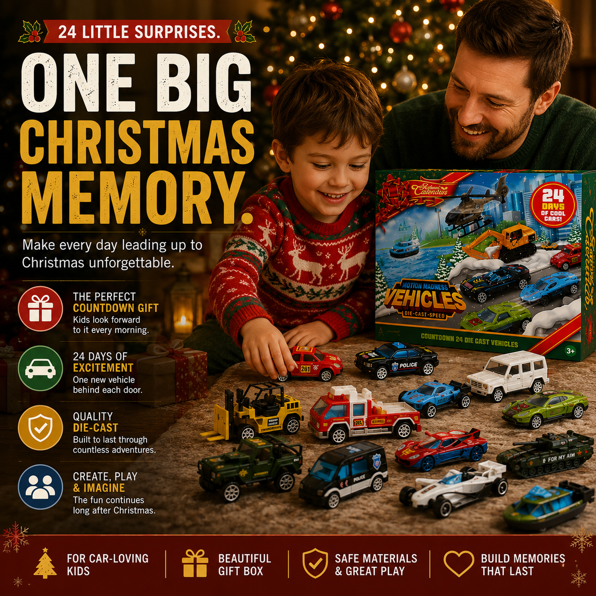 2026 Christmas Car Advent Calendar – 24 Surprises Before Christmas