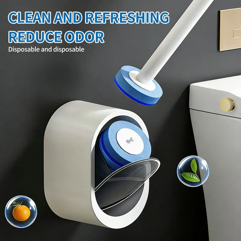 Mess-Free Disposable Toilet Cleaning System