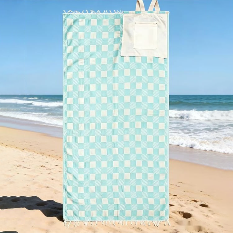 2026 HOT SALE 49% OFF - 2-in-1 Convertible Towel & Backpack with Inner Zip Pocket & Sand-Repelling Fabric