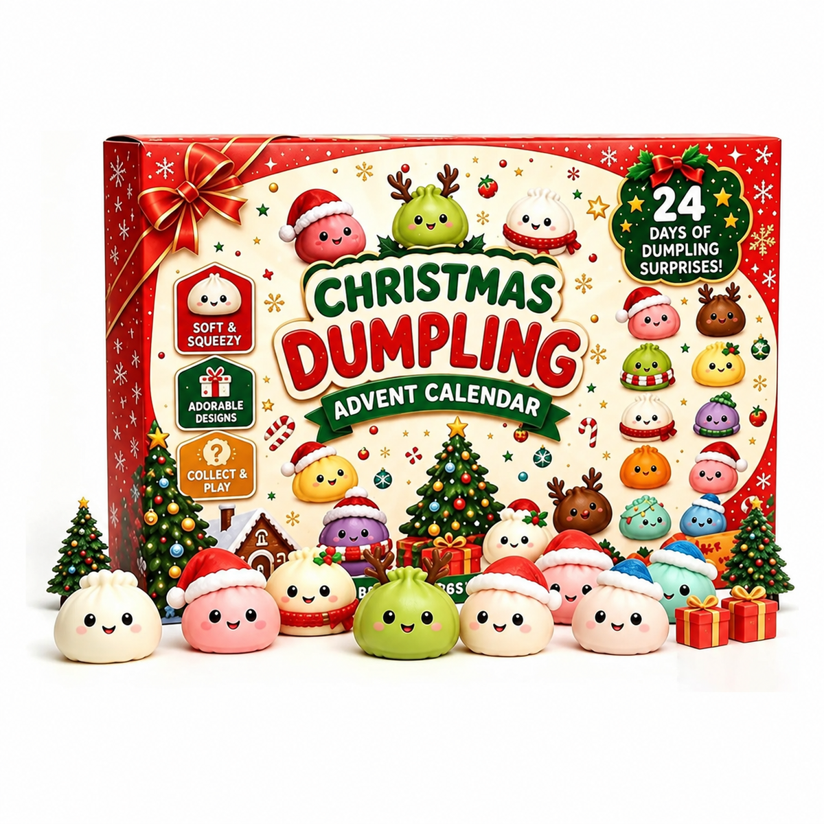 24 Days of Squishy Christmas Surprises