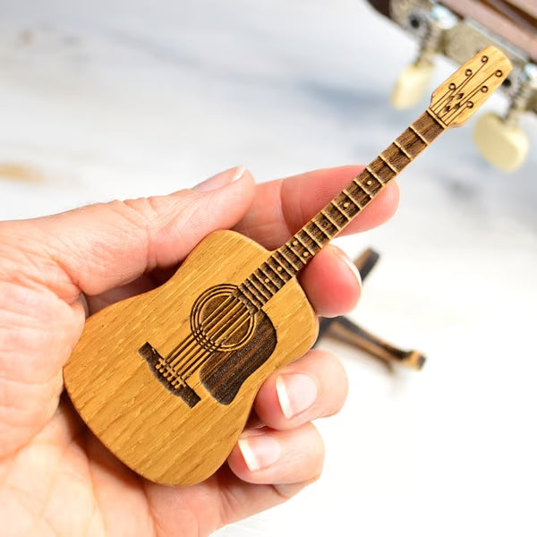 LAST DAY 55%OFFWooden Acoustic Guitar Pick Box