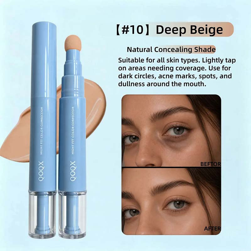 Korean Matte Foundation Concealer, Covers Acne Marks Nourish Skin