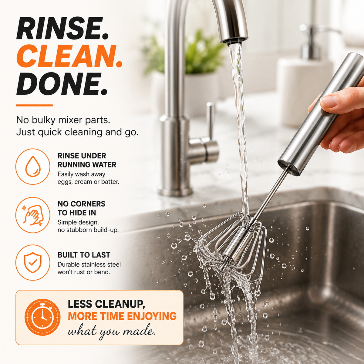 2-Pack Hand-Push Rotary Whisk – Press, Spin & Mix with Ease