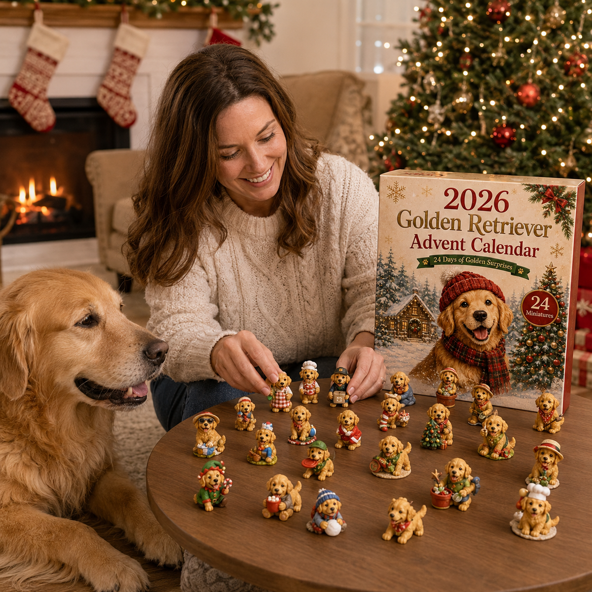 2026 Golden Retriever Advent Calendar – 24 Days of Adorable Dog Surprises