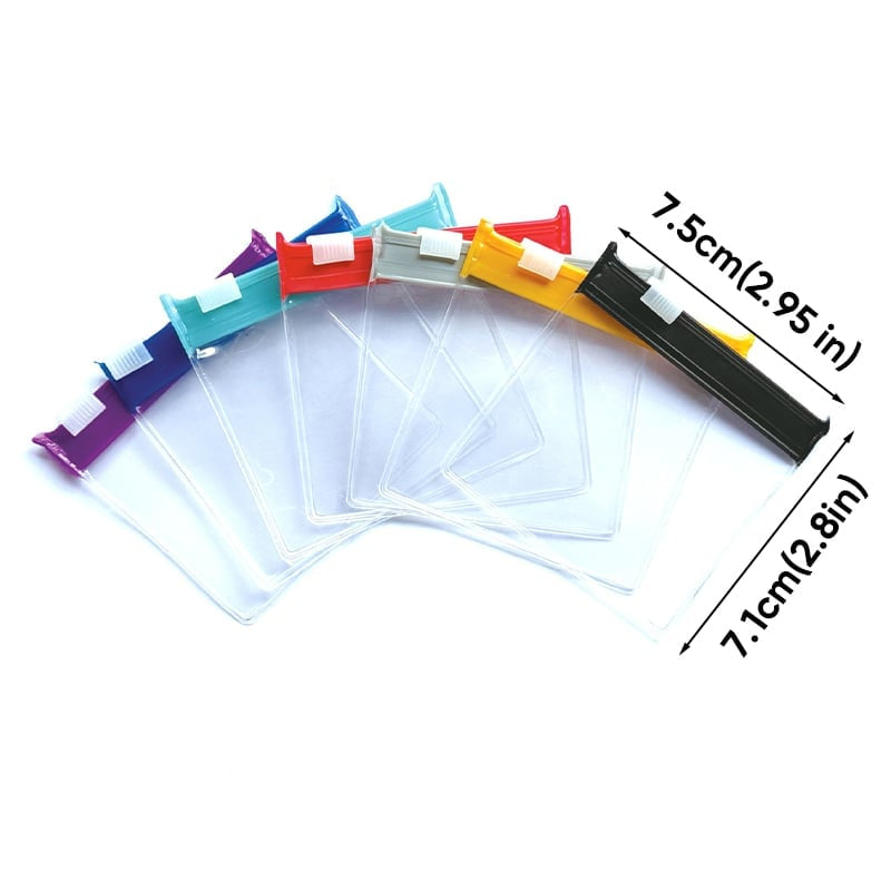 Self-Sealing Zip Storage Bags for Travel & Daily Organization
