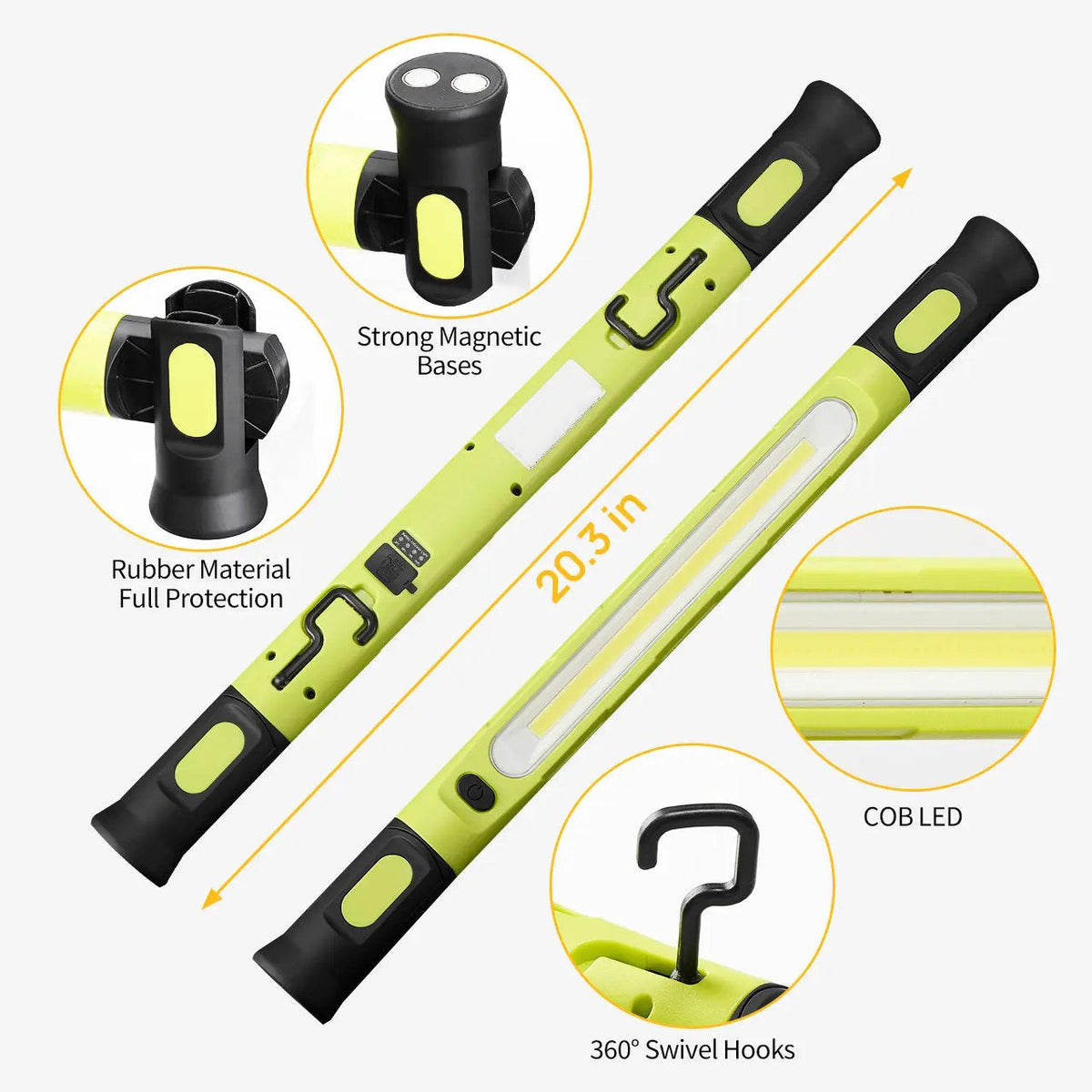 LAST DAY 49% OFFUnder‐Hood Work Light Bar – Give Dad the Gift of a Well‐Lit Garage