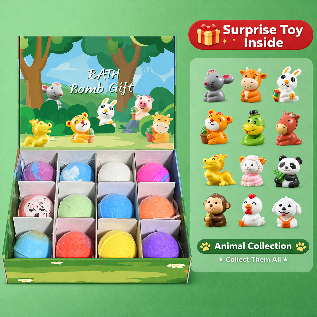 46% OFF|Bath Bombs with Hidden Toys