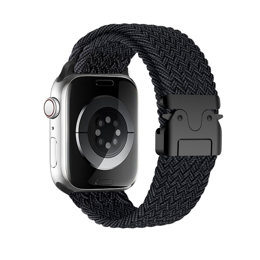 Apple Watch Parachute-Buckle Woven Nylon Loop Band