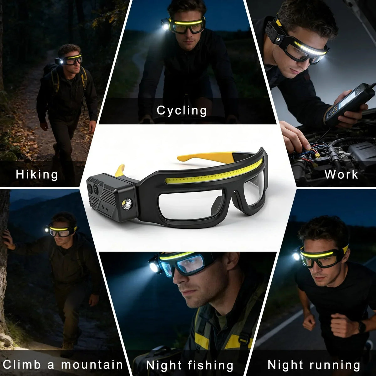 Auto - LED Work Light Glasses
