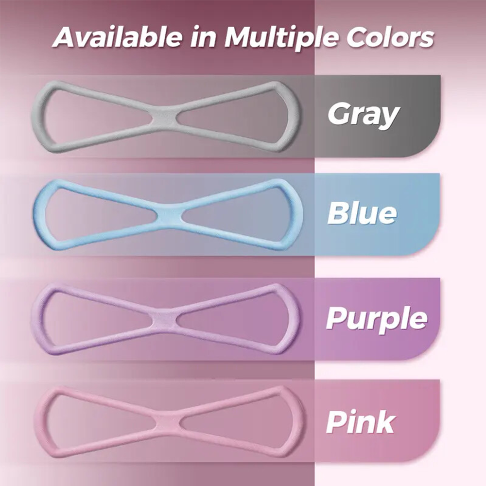 8-Shape Resistance Band with Comfort Massage Grip