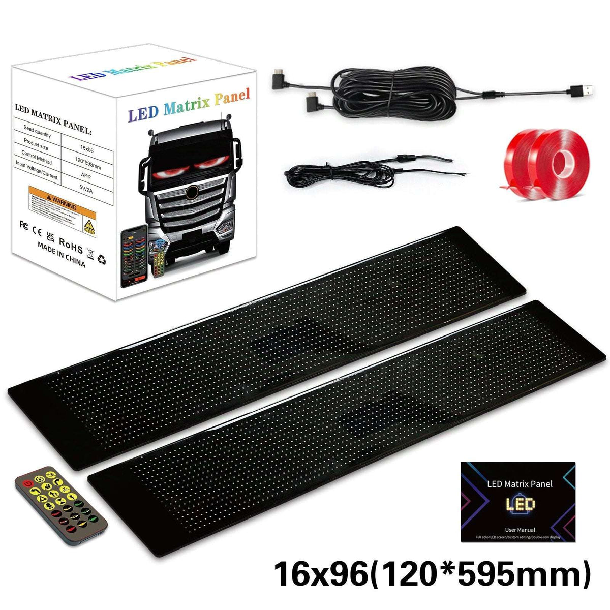 Flash SaleDIY Car Dynamic LED Smart Colorful Eye Lamp Soft Screen