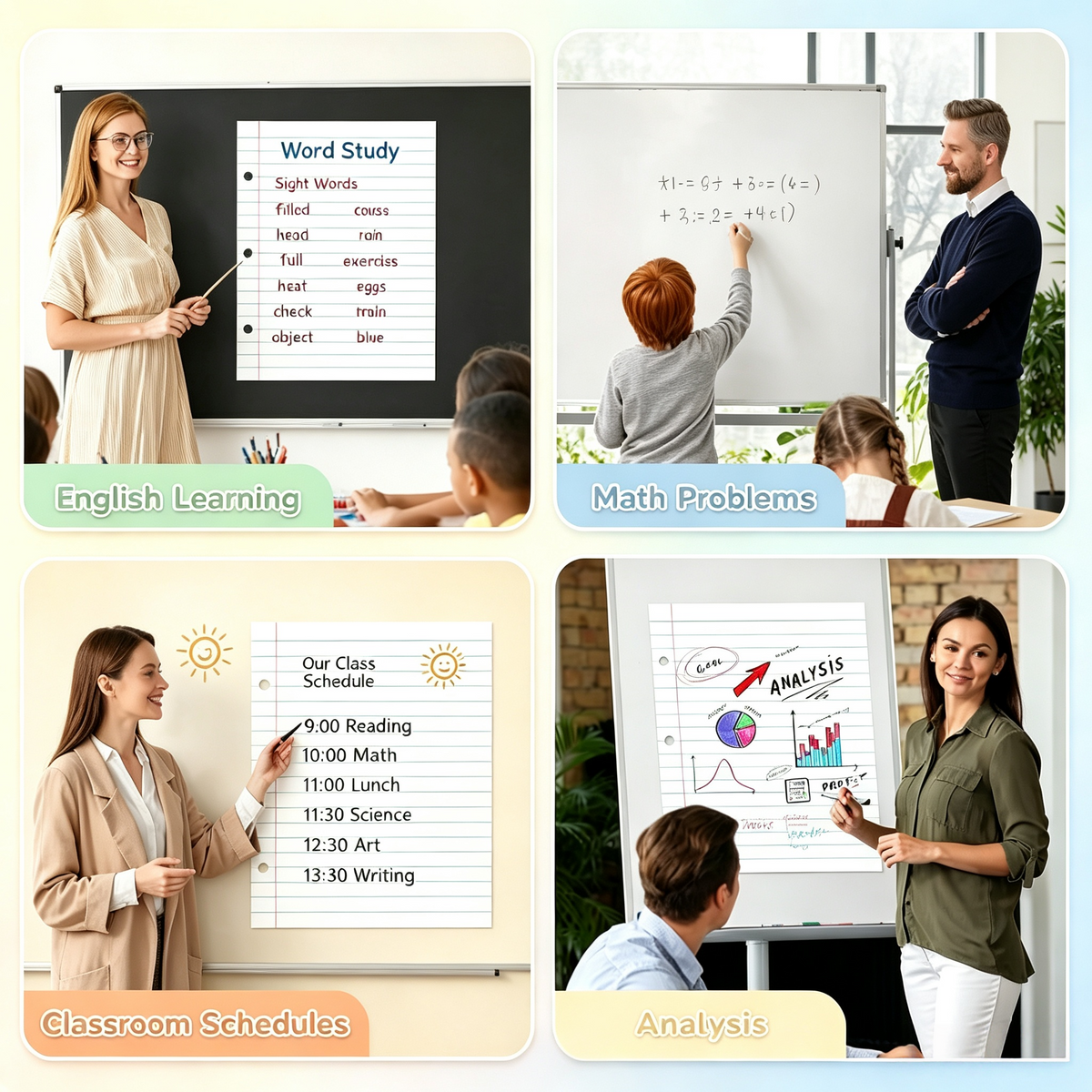 Giant Magnetic Dry Erase Drawing Pad – Large Reusable Whiteboard for Classroom, Homeschool & Creative Learning Activities