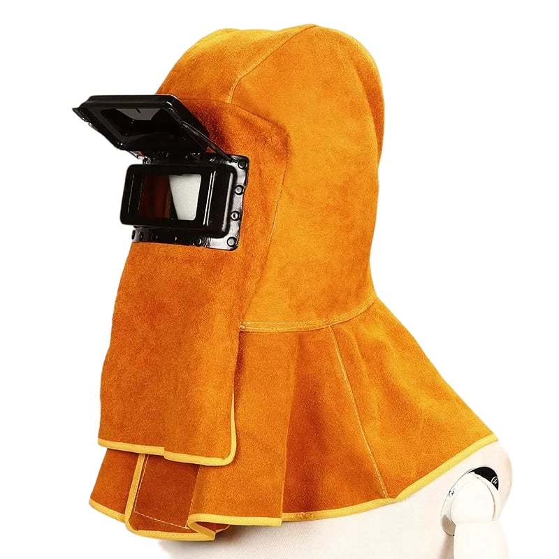 40% OFF !! Heavy-Duty Welding Mask with Neck & Shoulder Cover