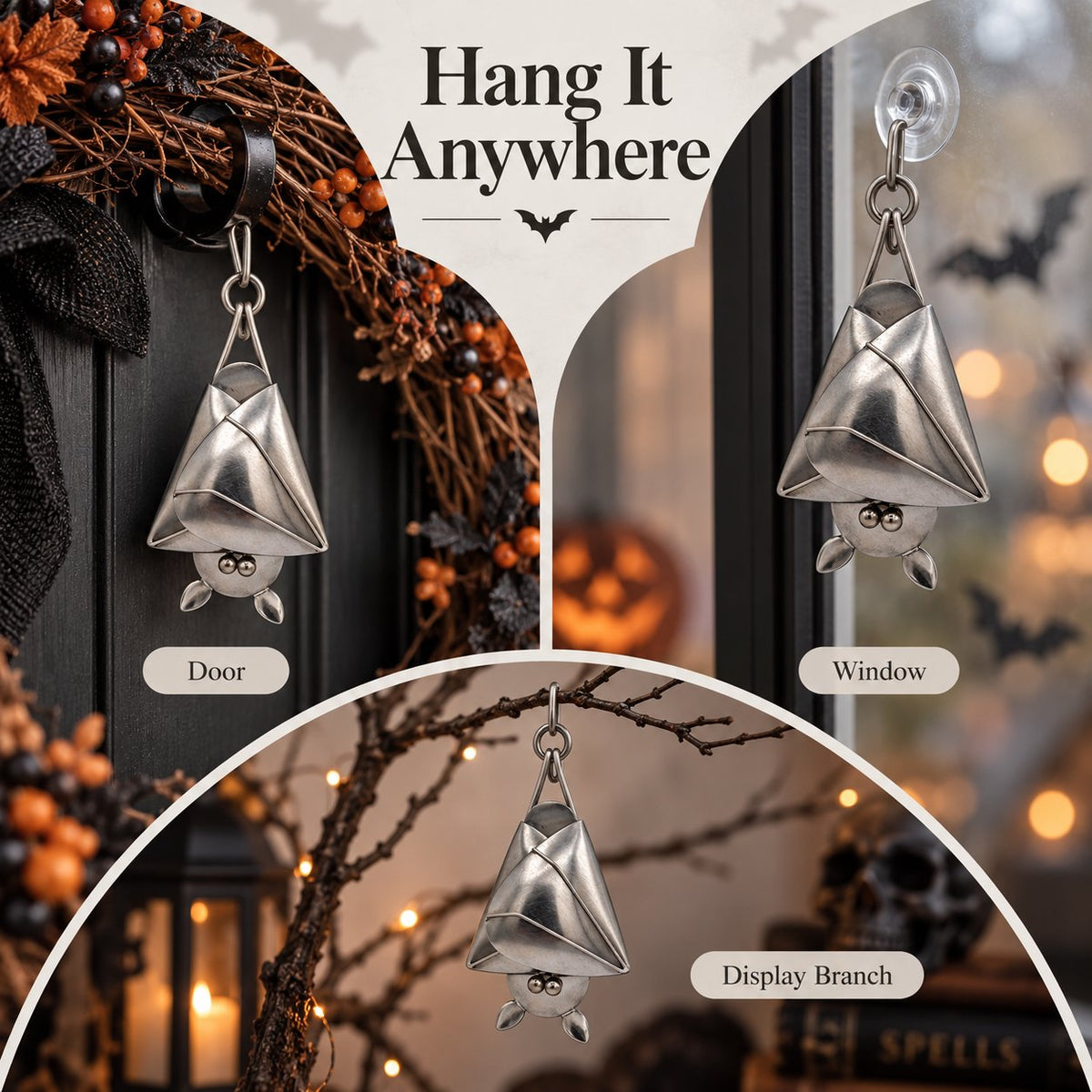 Last Day 49% OFF - Handcrafted Shy Hanging Bat – Your New Little Houseguest