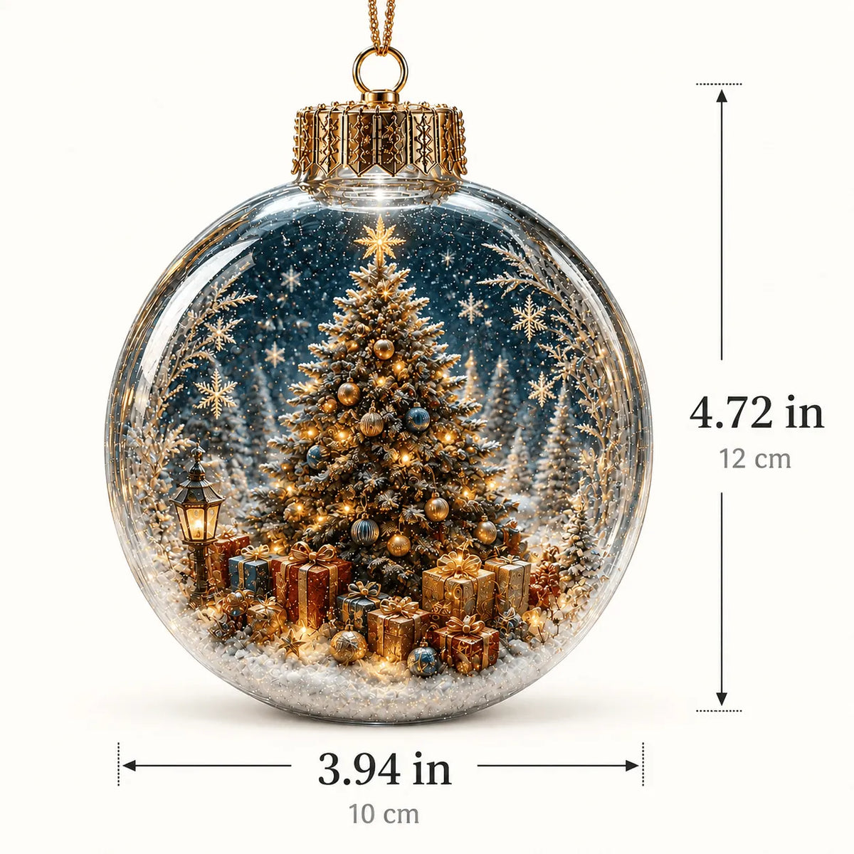 Christmas Scene Globe Ornament Collection | Perfect Christmas Tree Decorations