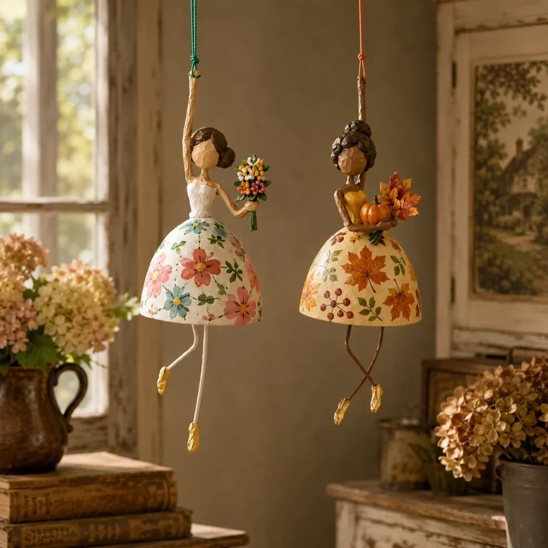 Let Your Space Dance — Whimsical Dancing Lady Hanging Ornament