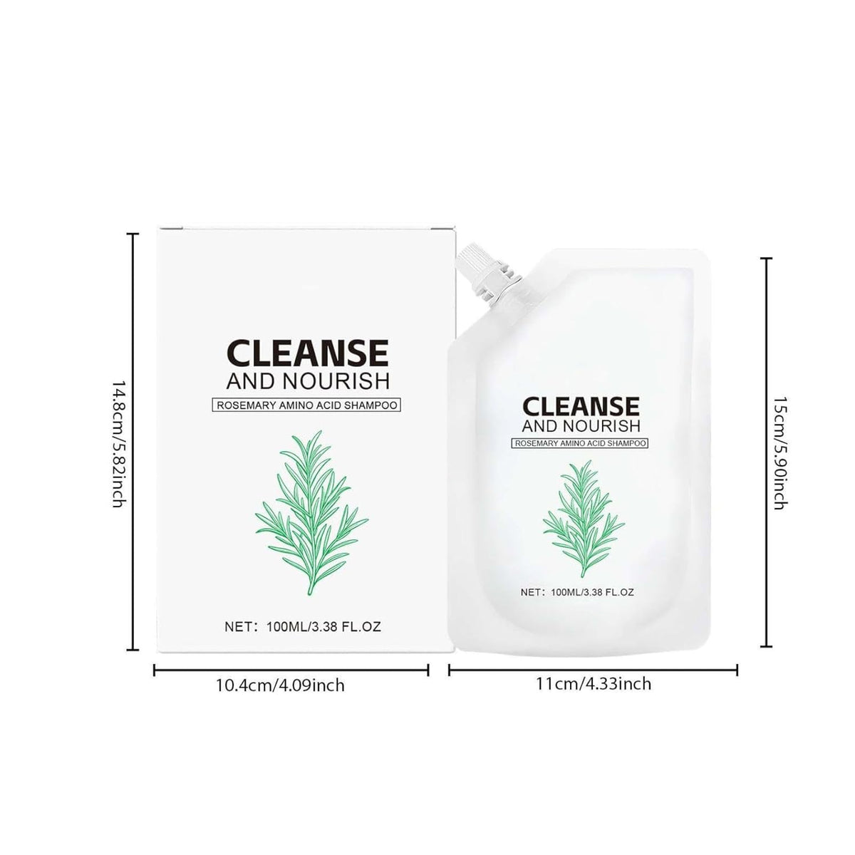 Last Day 50% OFF The Holy Grail of Hair Care: Rosemary Foam Shampoo