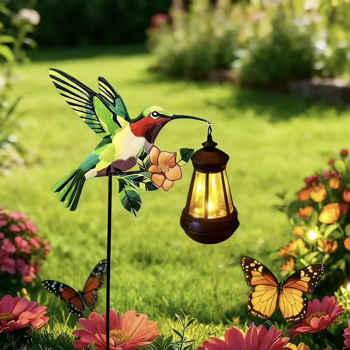 Cardinal Solar Light—A Beautiful Garden Light That Feels Full of Life