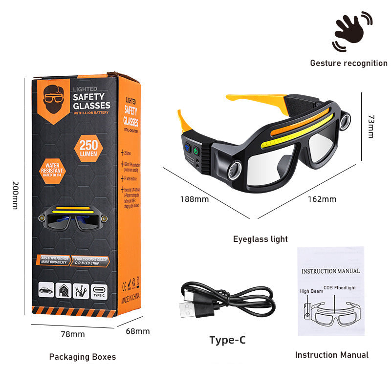 Multifunctional Eyeglass Light