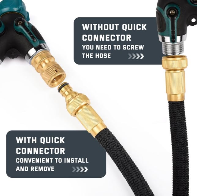 Garden Hose Quick Connector