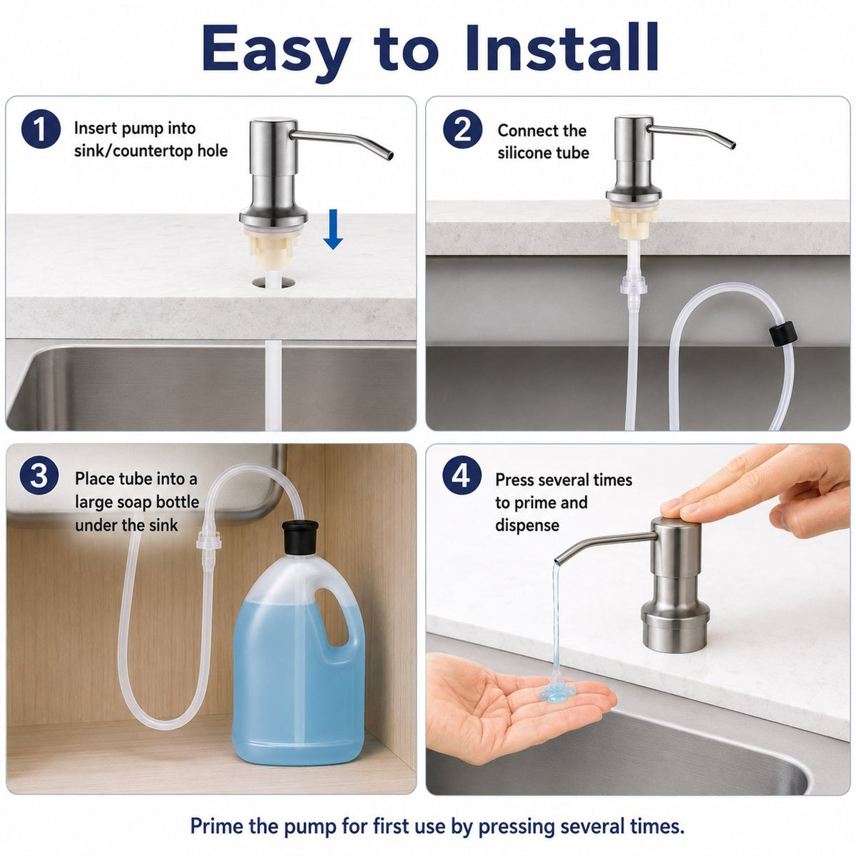 Kitchen Sink Soap Dispensers