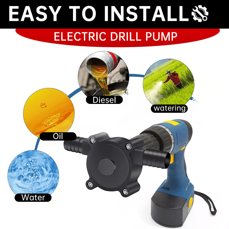 Drill-Powered Water Transfer Pump – Turn Your Drill Into a Pump
