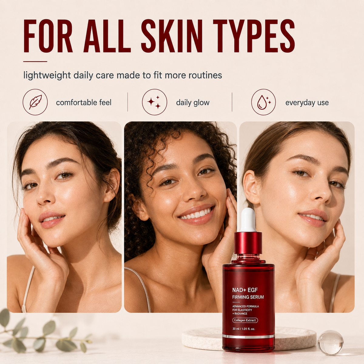 NAD+ EGF Collagen Firming Serum
