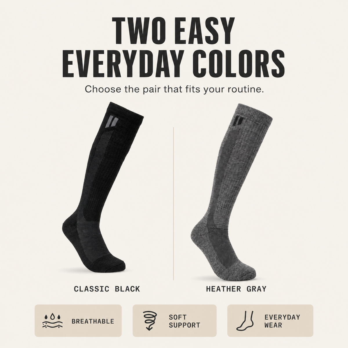 Alpaca compression Socks
