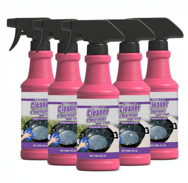 Buy 2 Get 1 Free Powerful Grill Degreaser Spray – Kitchen Grease Killer & Heavy-Duty Clean