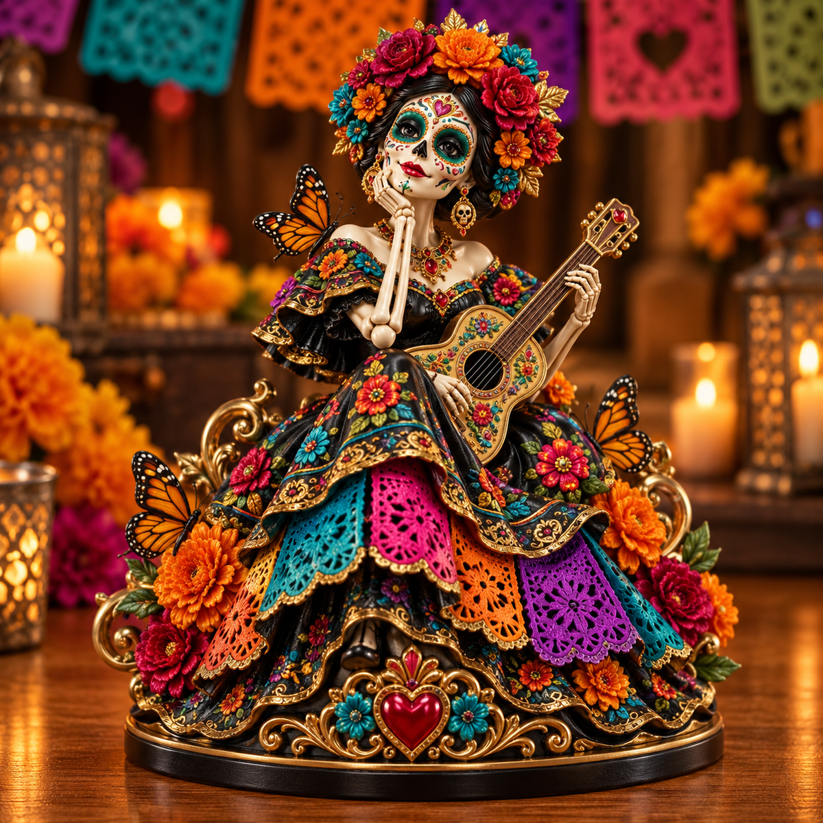 Day of the Dead Catrina Figurines