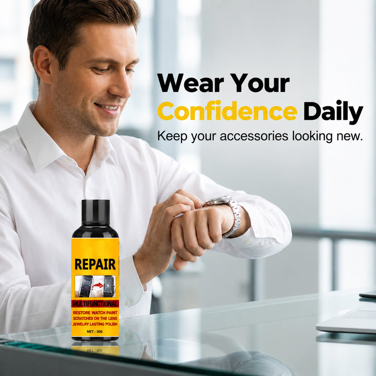 Multifunctional Scratch Repair Polish – Works on All Car Colors