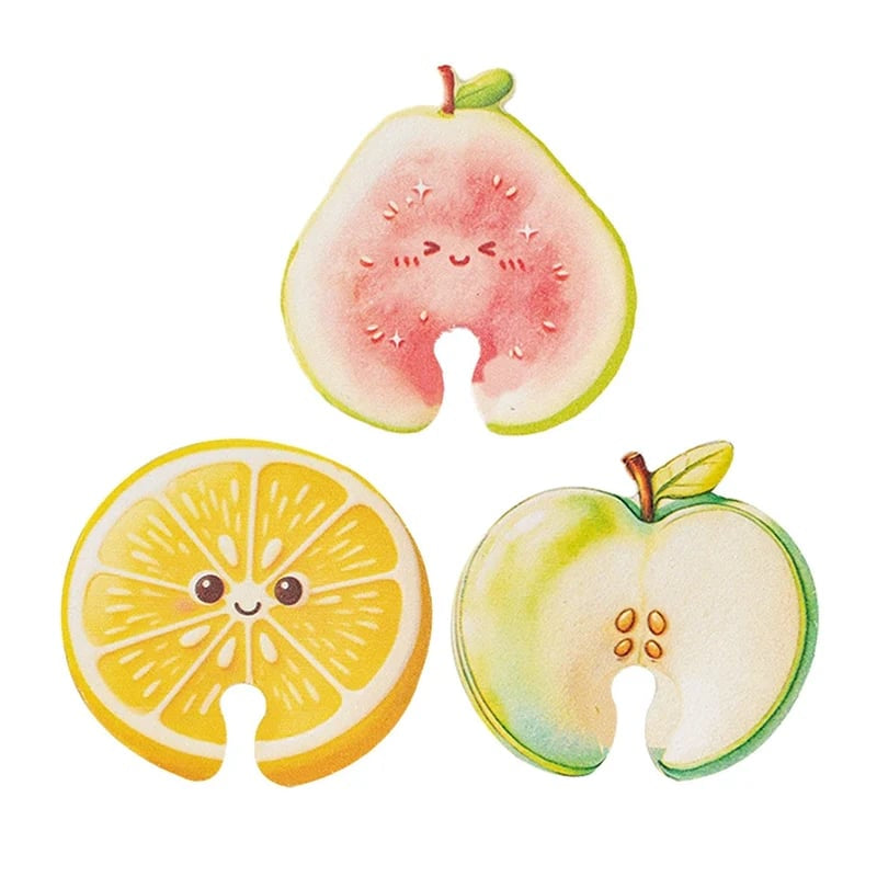 Cute fruit-shaped dishwashing sponge brush