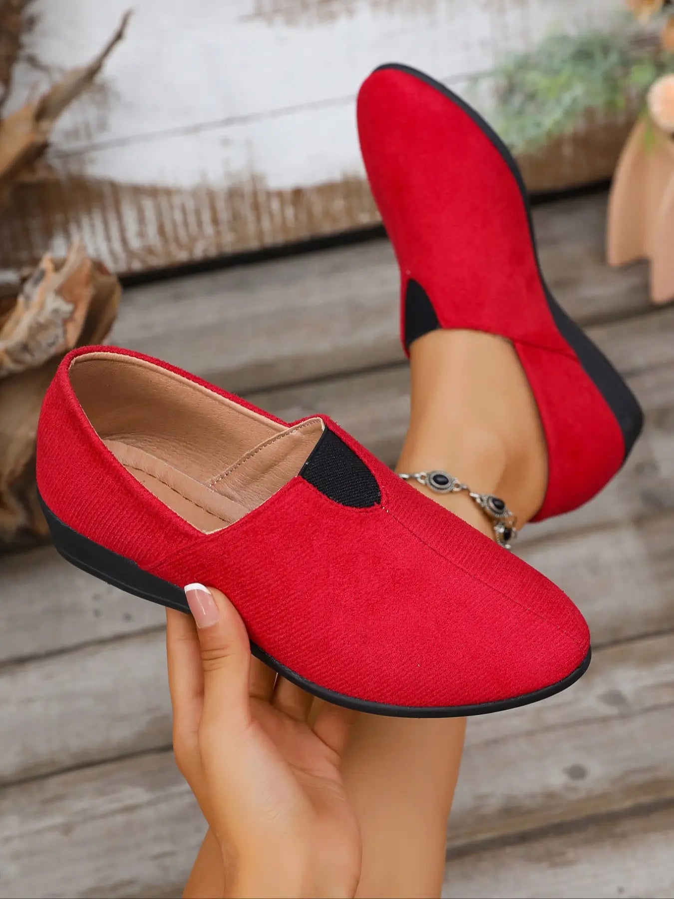Women's Flats – Pointed Toe, Slip-On