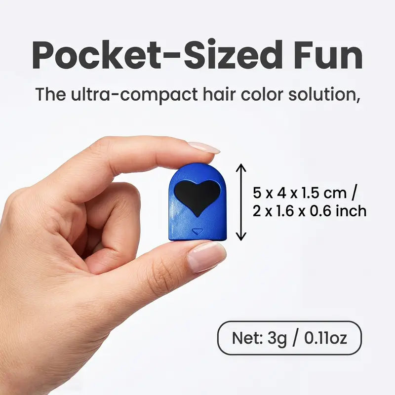 Instant Hair Color Magic – Washable Temporary Hair Chalk Set
