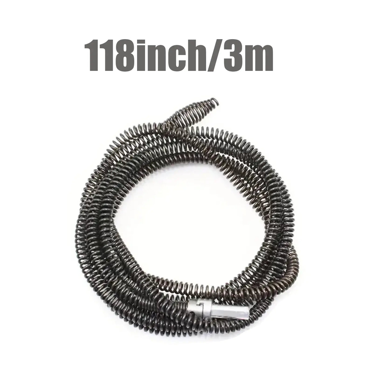 Electric Pipe Drain Dredging Device without Machine, 1 Count Toilet Clog Dredging Tool