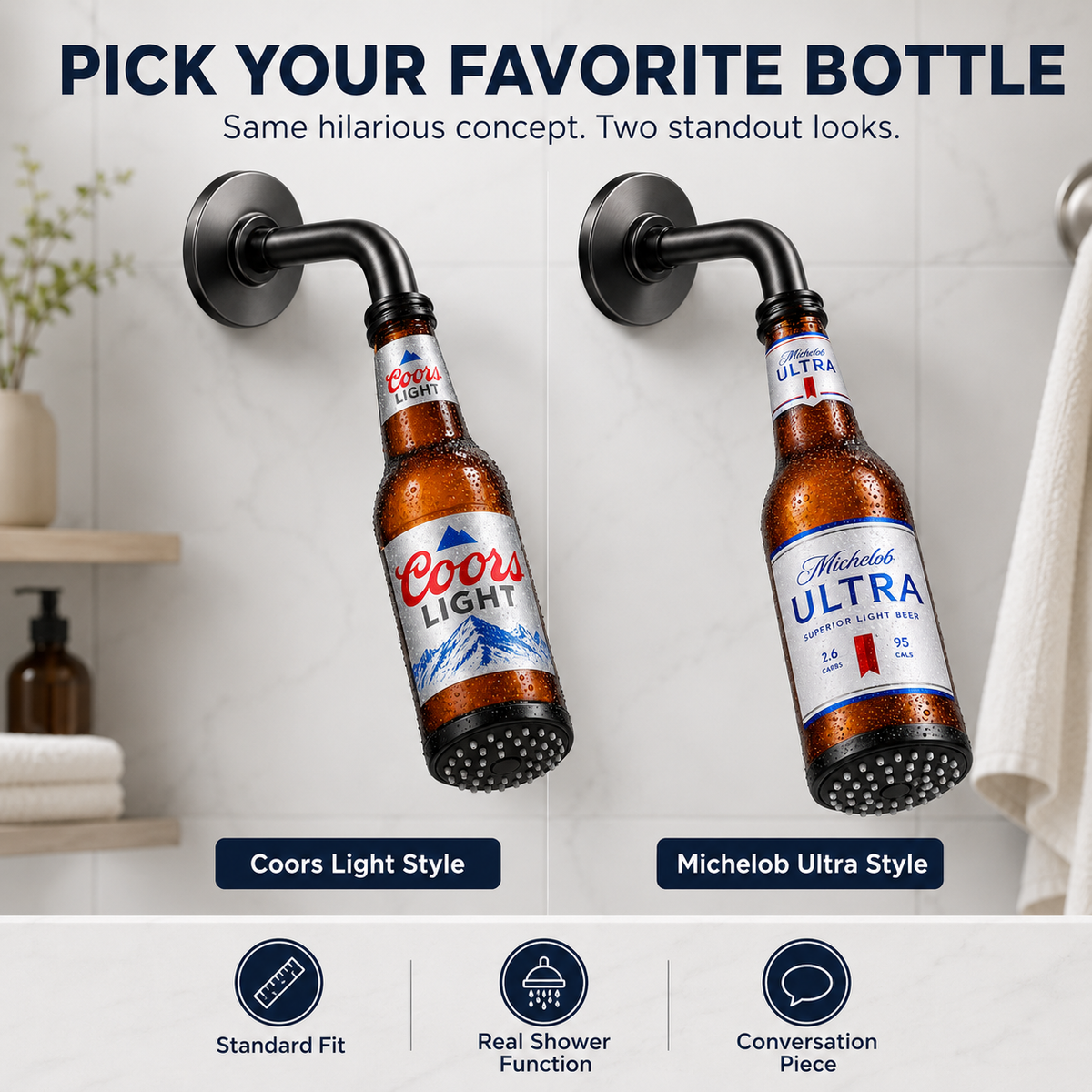 Bathroom Beers Shower Heads