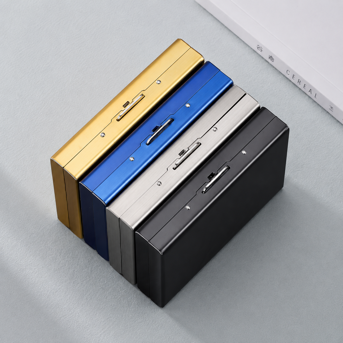 Slim RFID-Blocking Metal Card Holder