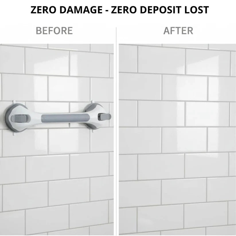 SafeHold No-Drill Suction Grab Bar