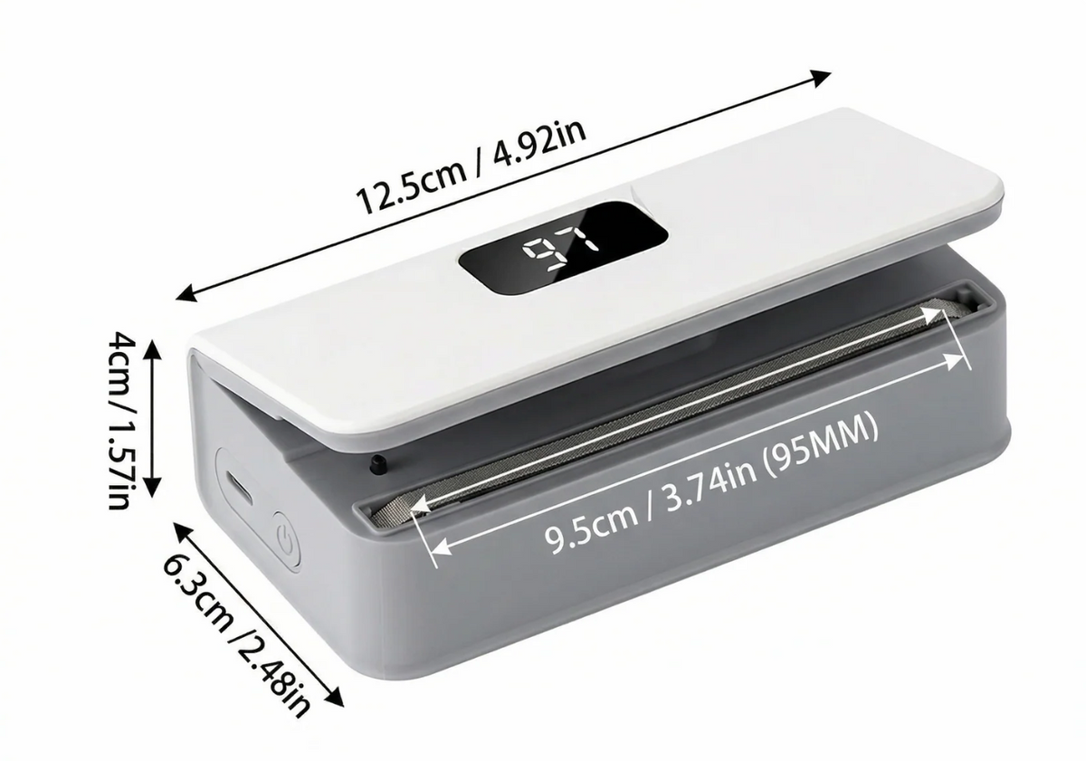 Mini Heat Bag Sealer | Keep Snacks Fresh & Bags Airtight