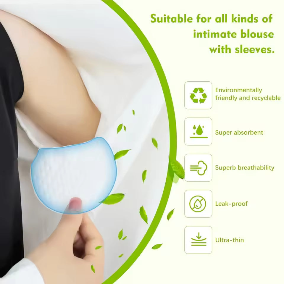 50 PCS Daily Travel Gym Invisible Armpit Sweat Patch