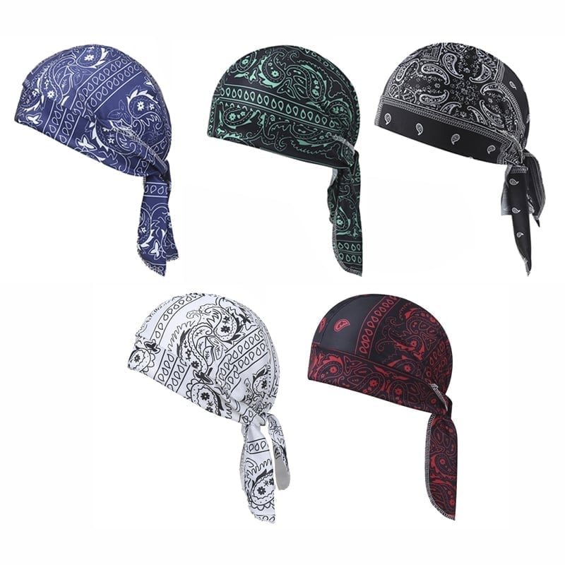 Buy 1 Get 1 Free Elastic Cycling Sports Cap – Sweat-Wicking Helmet Liner