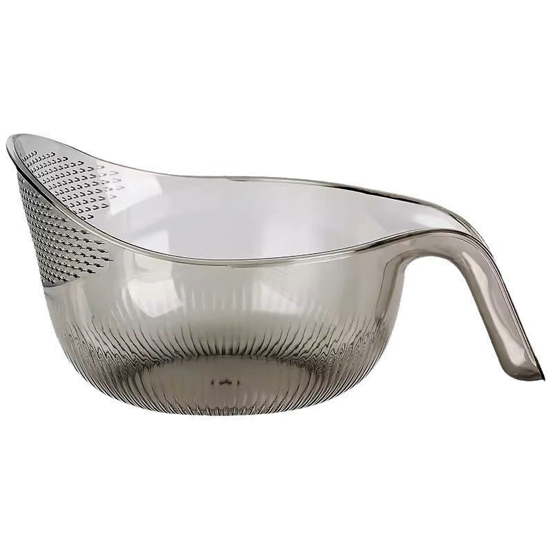 Aesthetic Multifunctional Rice Strainer with Handle
