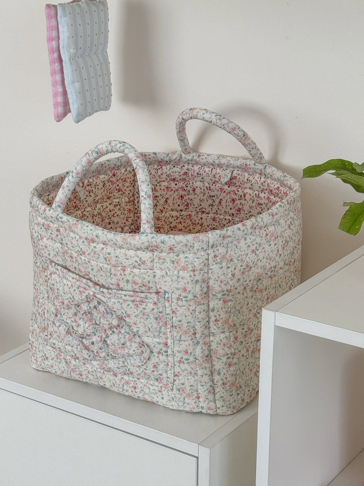 Boho Quilted Home Decor Tote