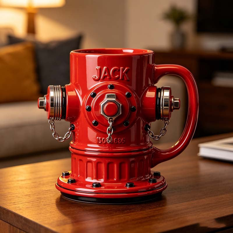 Surprise Him! Unique Fire‑Hydrant‑Shaped Drinking Mug