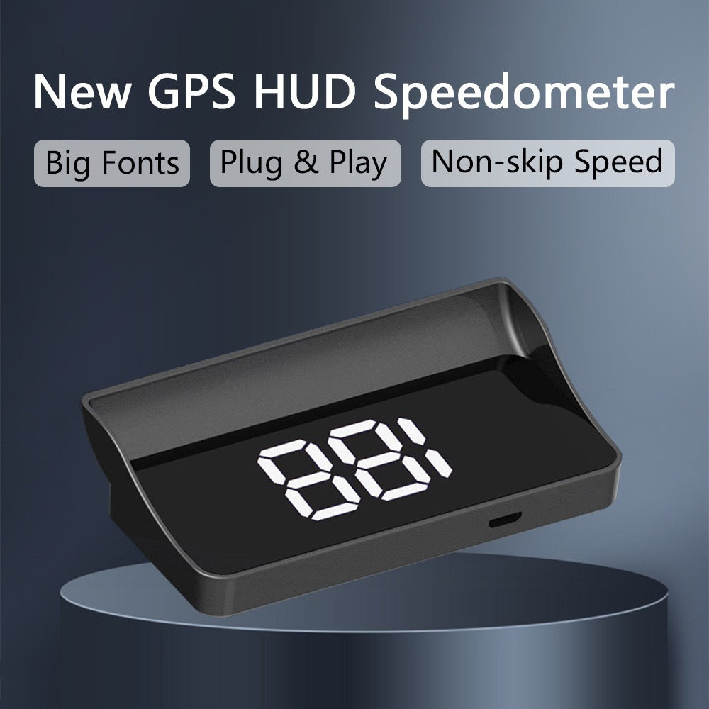 Head Up Display Car GPS Digital Speedometer