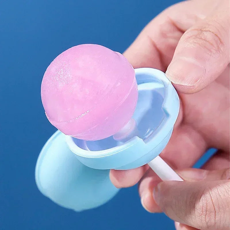 Silicone Lollipop Ice Cream Maker (4 PCS)