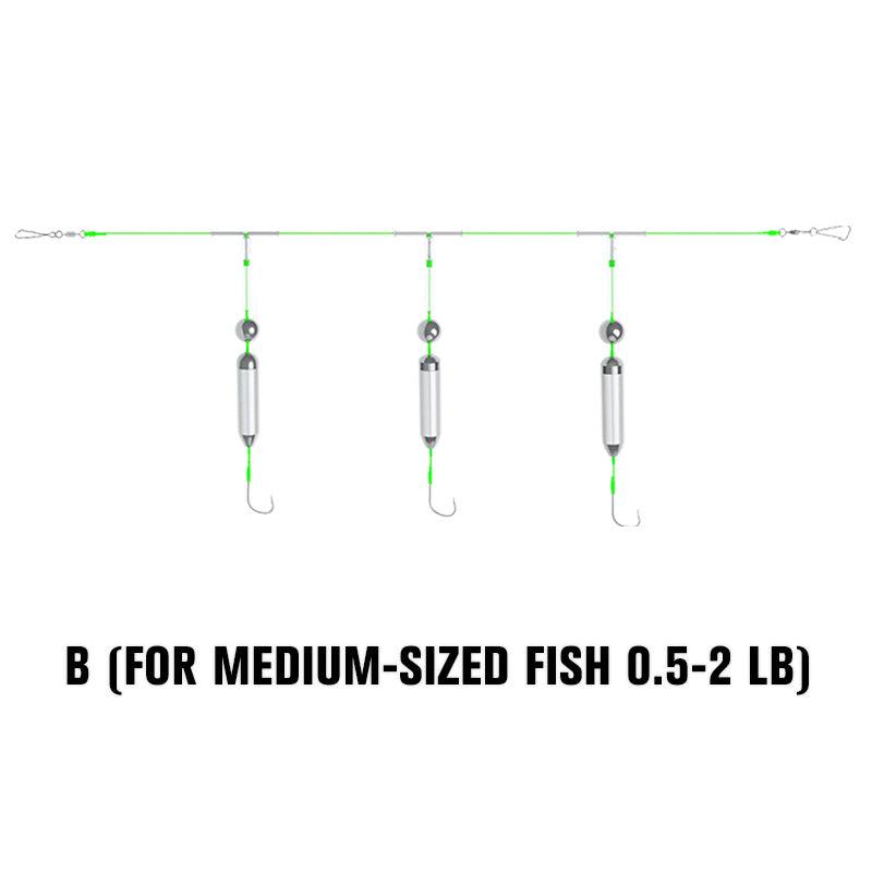 LAST DAY 55% OFF - 3 Hooks Anti Drift Bottom Fishing Rig