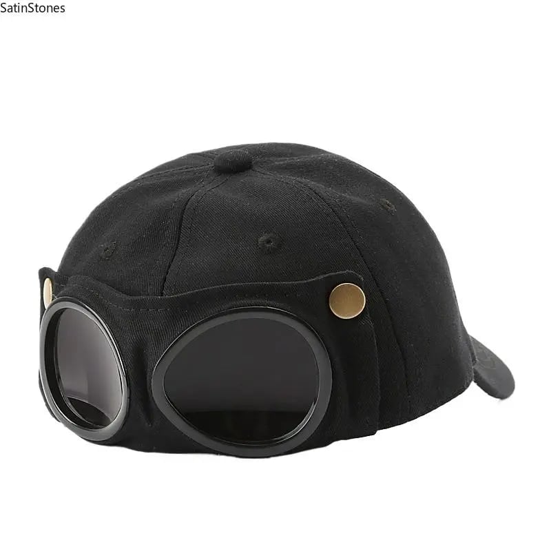 2-in-1 Pilot Baseball Cap