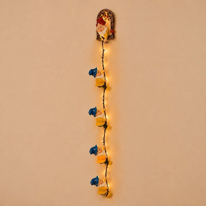 Christmas Gnome String Lights